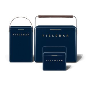 Fieldbar Cooler Box Trio 4L 10L 24L Sea Boat Blue - front on a white background