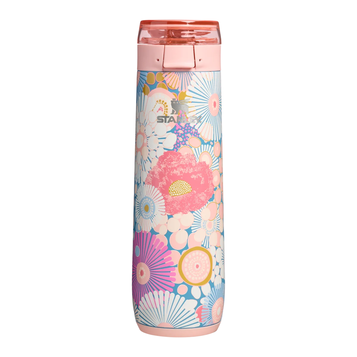 Stanley FlowState Spring Bottle 591ml Sorbet Wildflower