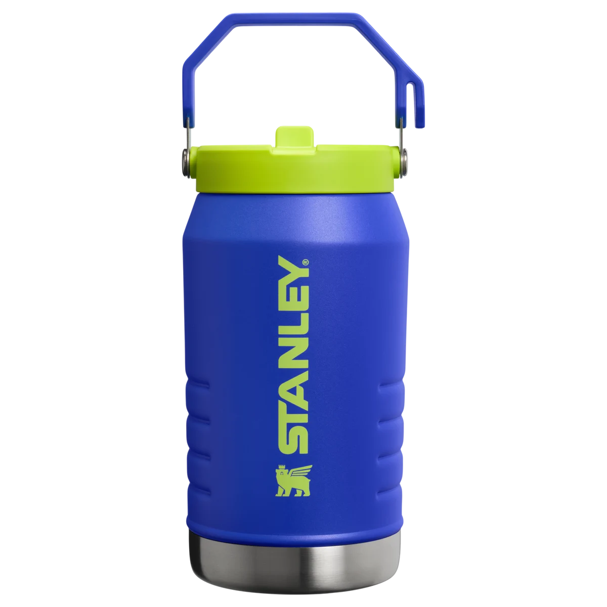 Stanley IceFlow Flip Straw Jug 1.9L Cobalt Chartreuse