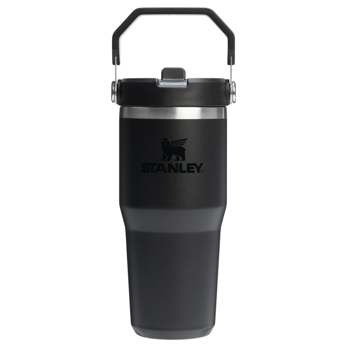 Stanley IceFlow Flip Straw Tumbler 414ml Black 2.0