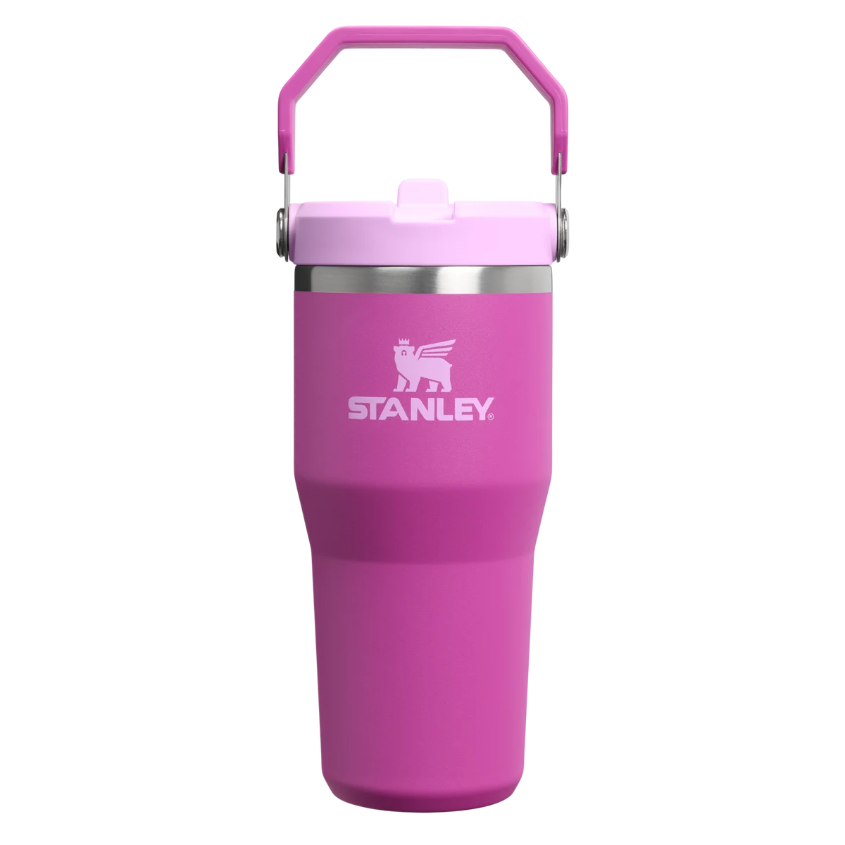 Stanley IceFlow Flip Straw Tumbler 414ml Dark Blossom