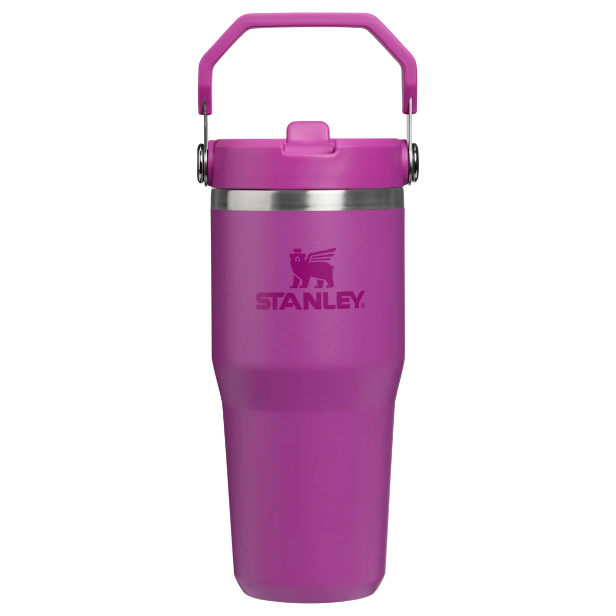 Stanley IceFlow Flip Straw Tumbler 414ml Purple Blossom