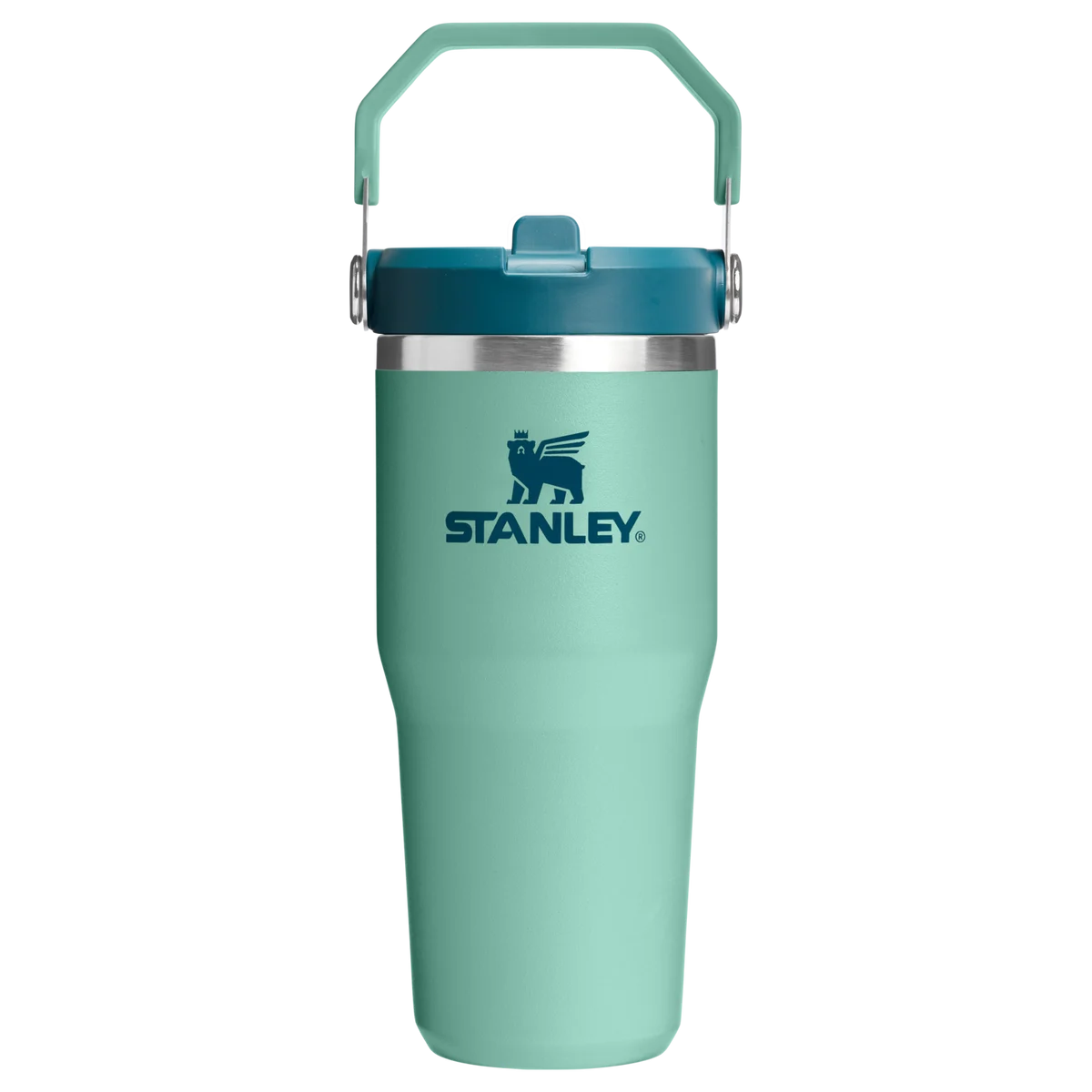 Stanley IceFlow Flip Straw Tumbler 414ml Spring Green