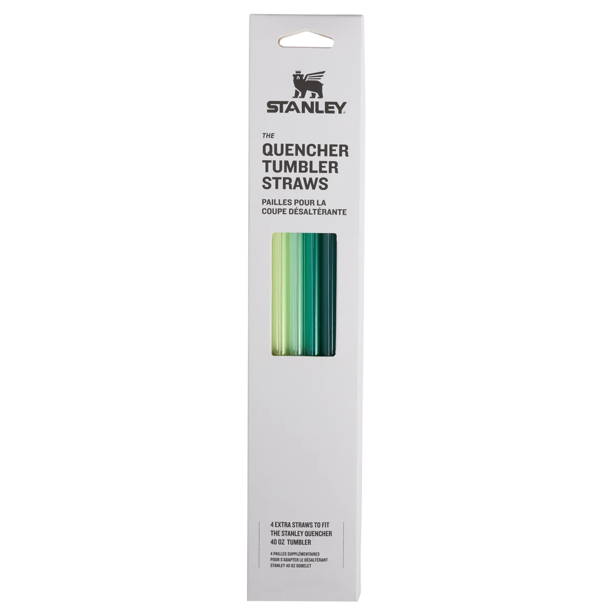 Stanley Quencher Replacement Straws 4-Pack Green