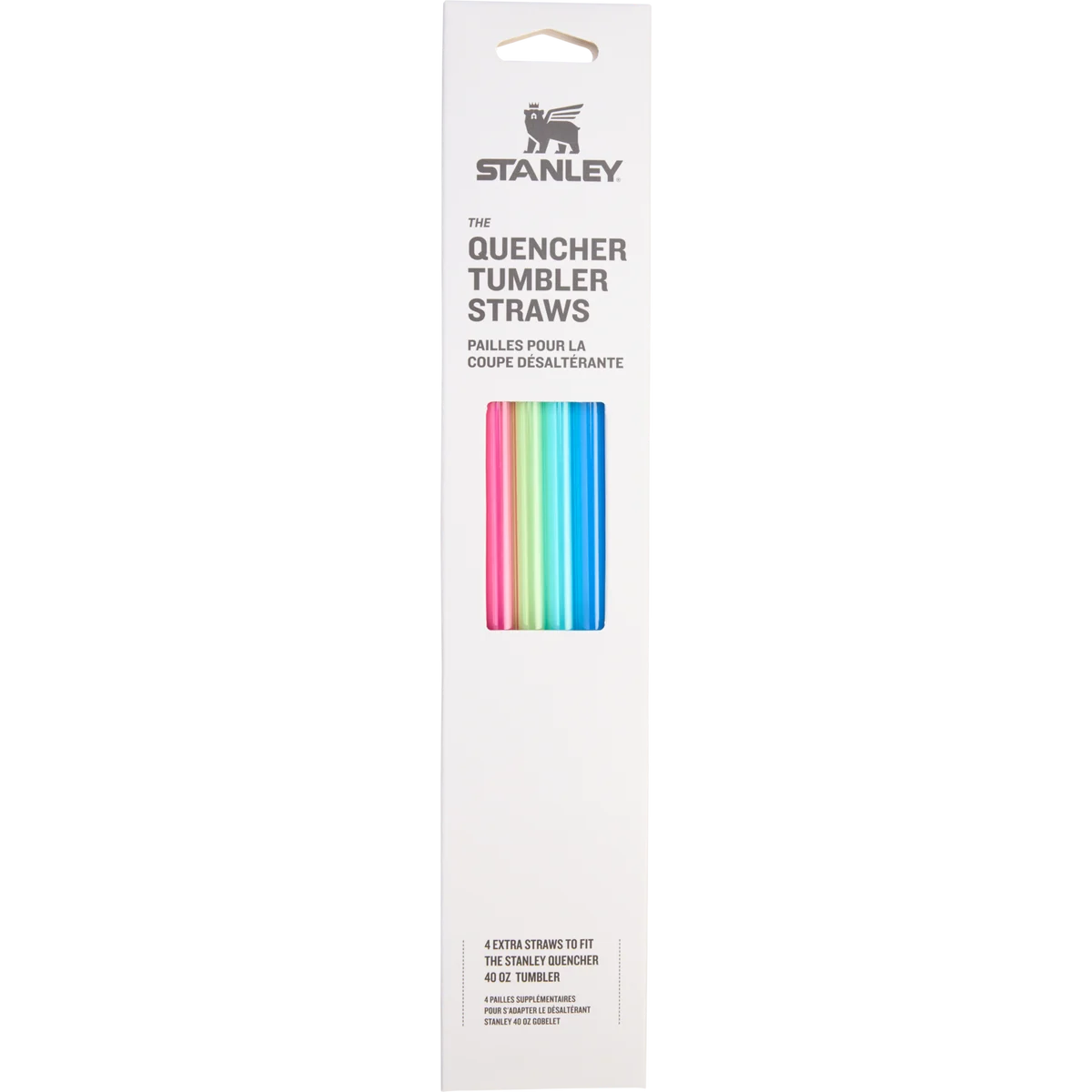 Stanley Quencher Replacement Straws 4-Pack Summer