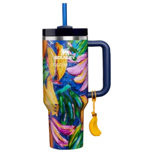 Stanley x FARM Rio Quencher H2.0 Tumbler 1.18L Farm Rio Painted Bananas