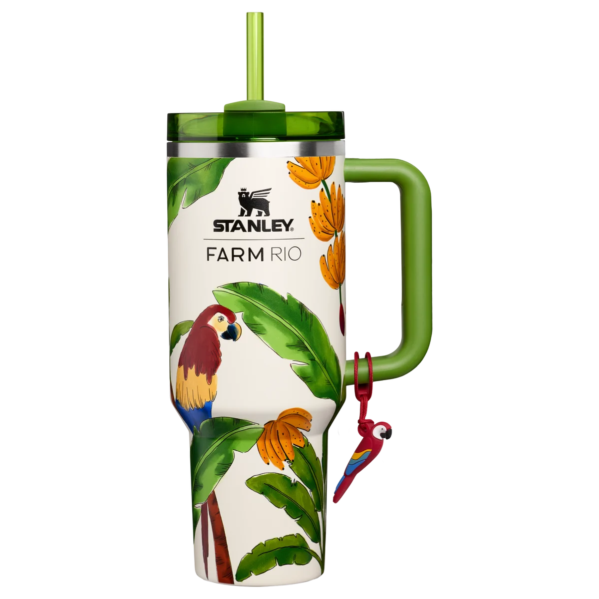 Stanley x FARM Rio Quencher H2.0 Tumbler 1.18L Farm Rio Tropical Destiny