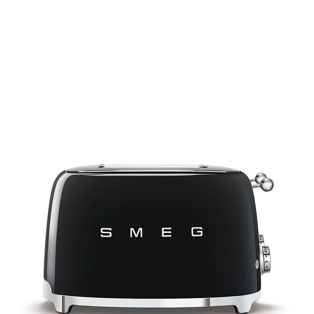 Black 4 slices Smeg Toasters