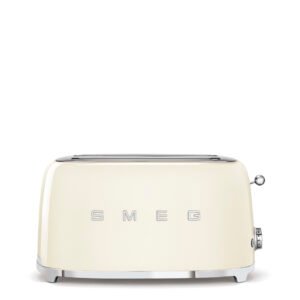 Cream Smeg TSF01CRSA 50s Retro Style 2 Slice Toaster