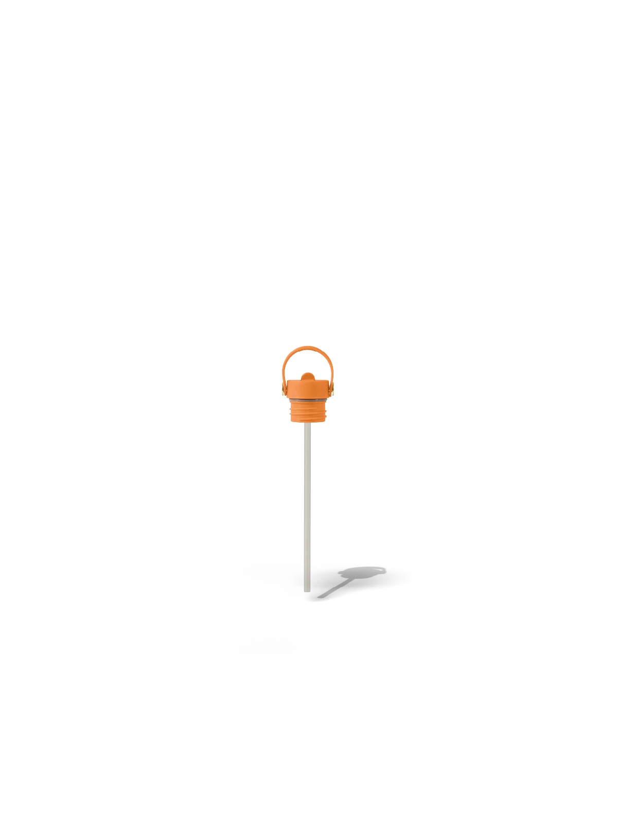 Fieldbar Bottle Sip Lid and Straw Orchard Orange