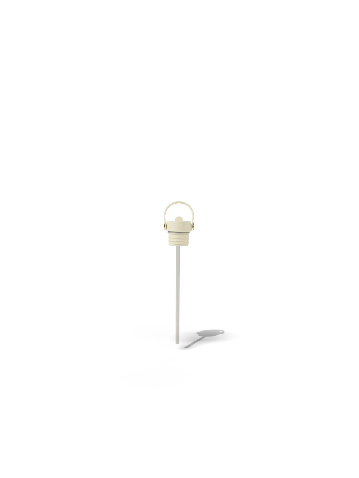 Fieldbar Bottle Sip Lid and Straw Safari White