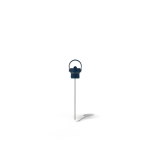 Fieldbar Bottle Sip Lid and Straw Sea Boat Blue