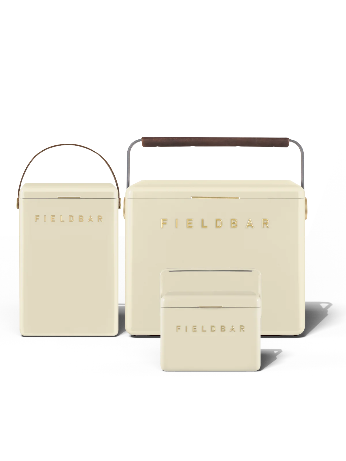 Fieldbar Cooler Box Trio 4L 10L 24L Safari White