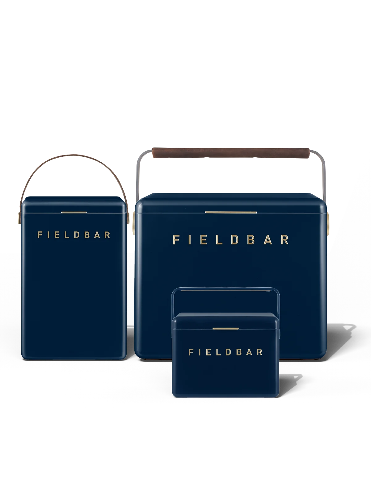 Fieldbar Cooler Box Trio 4L 10L 24L Sea Boat Blue