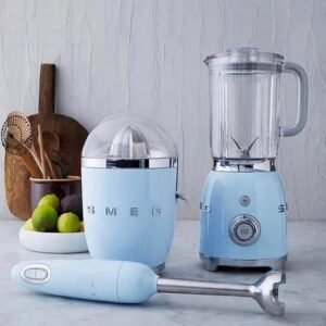 Modern Smeg 50s Pastel Blue Blender