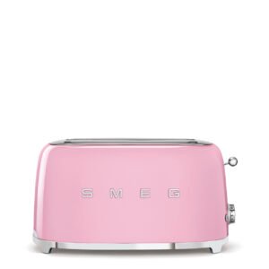 Pink Smeg TSF02PKSA 50s Retro Style 4 Slice Toaster