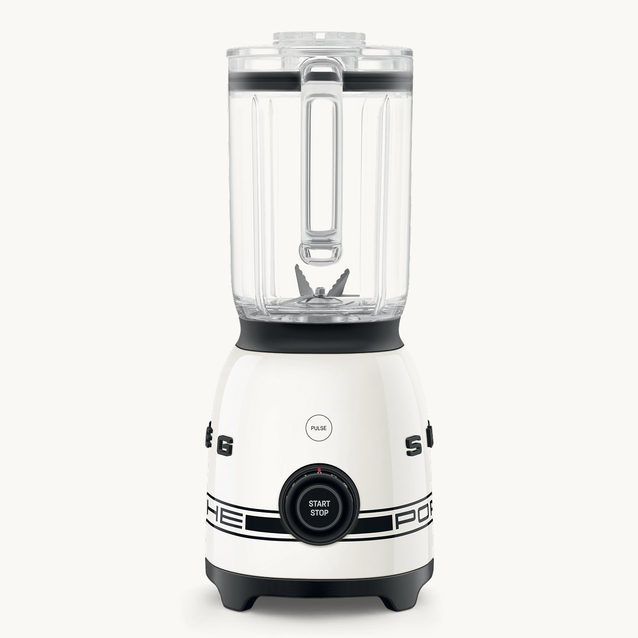 Smeg BLF03PCWEU Porsche x blender - Carrara White collection, view 2