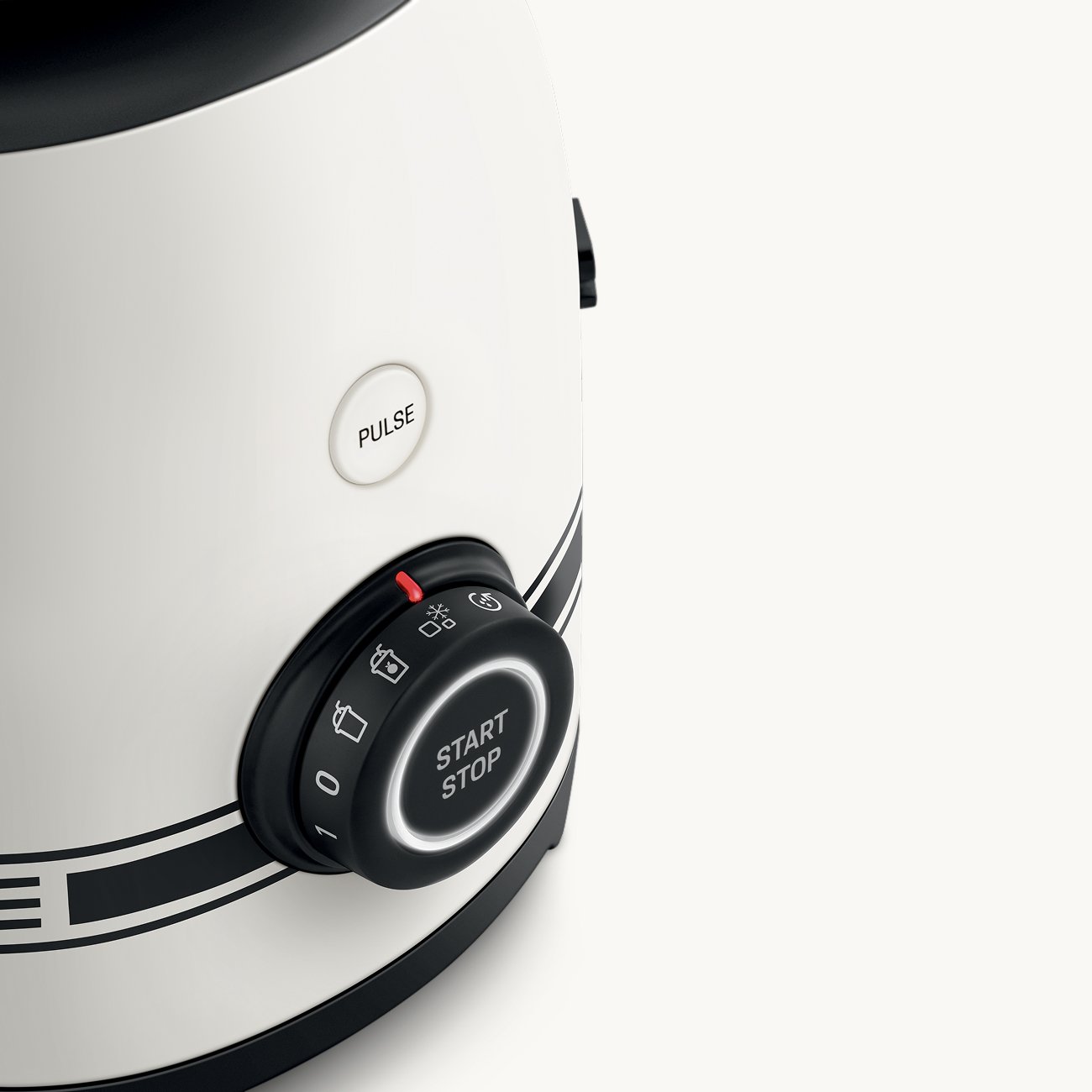 Smeg BLF03PCWEU Porsche x blender - Carrara White collection, view 4