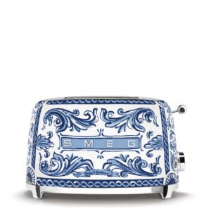 Smeg Blu Mediterraneo 2 Slice TSF01DGBEU