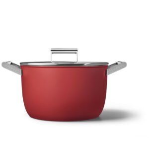 Smeg CKFC2611RDM Red Non-stick Casserole Dish