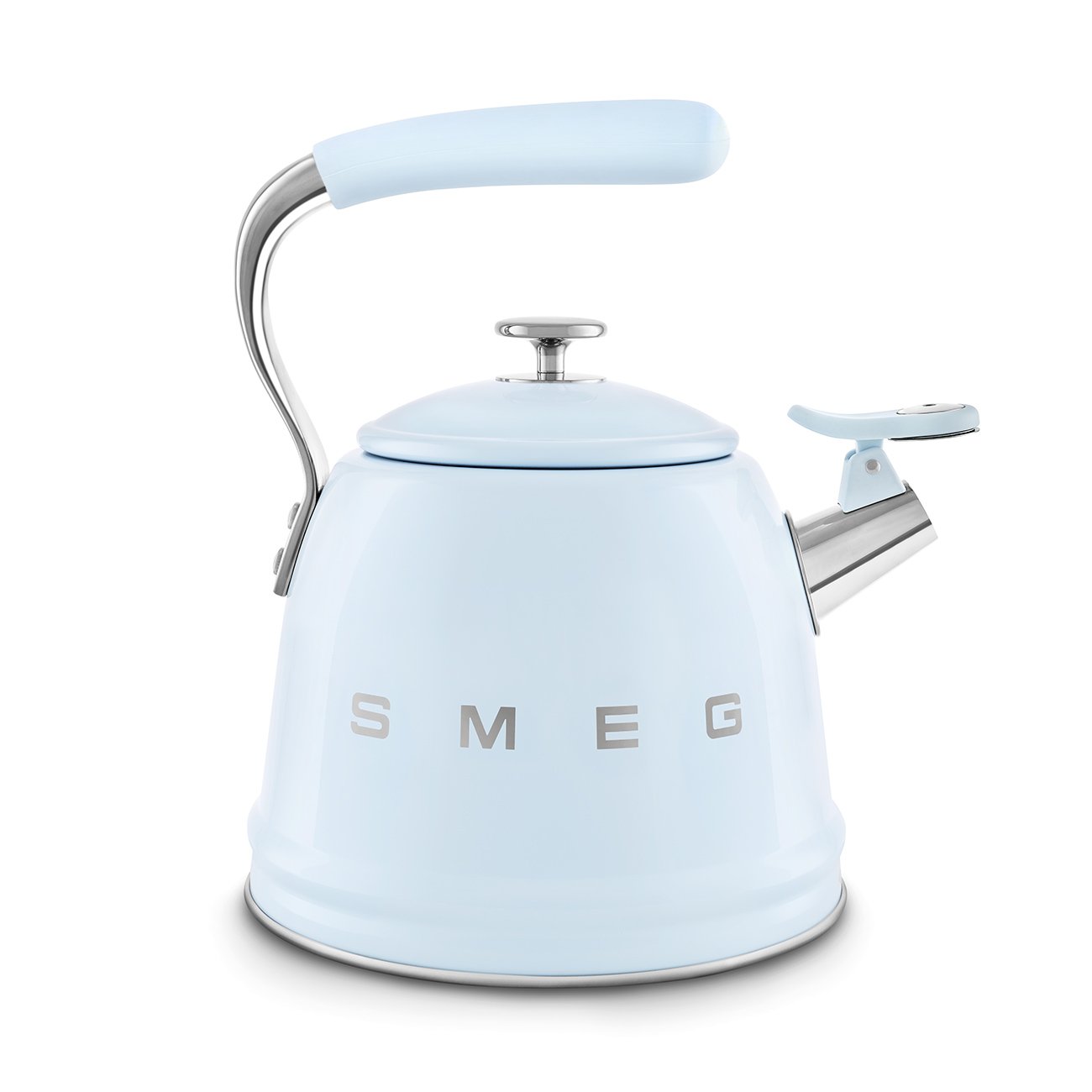 Smeg CKLW2001PB Pastel blue Whistling Kettle, view 3