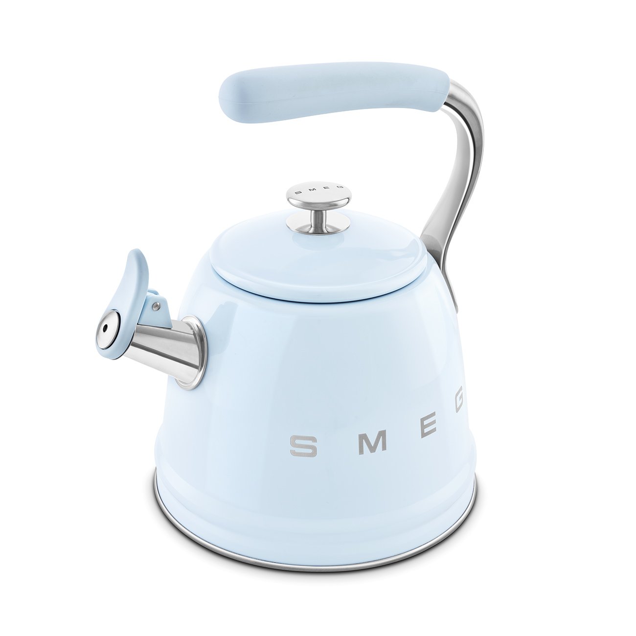 Smeg CKLW2001PB Pastel blue Whistling Kettle, view 4
