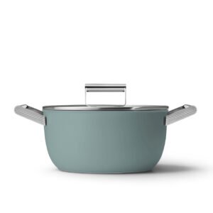Smeg CSF2412EGM Emerald Green Non-stick Casserole Dish