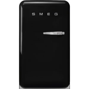 SMEG FAB10 Black Mini Fridge Left Hinge
