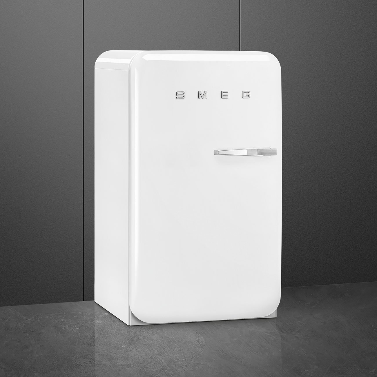 Smeg FAB10HLWH6 White Minibar Refrigerator, view 3