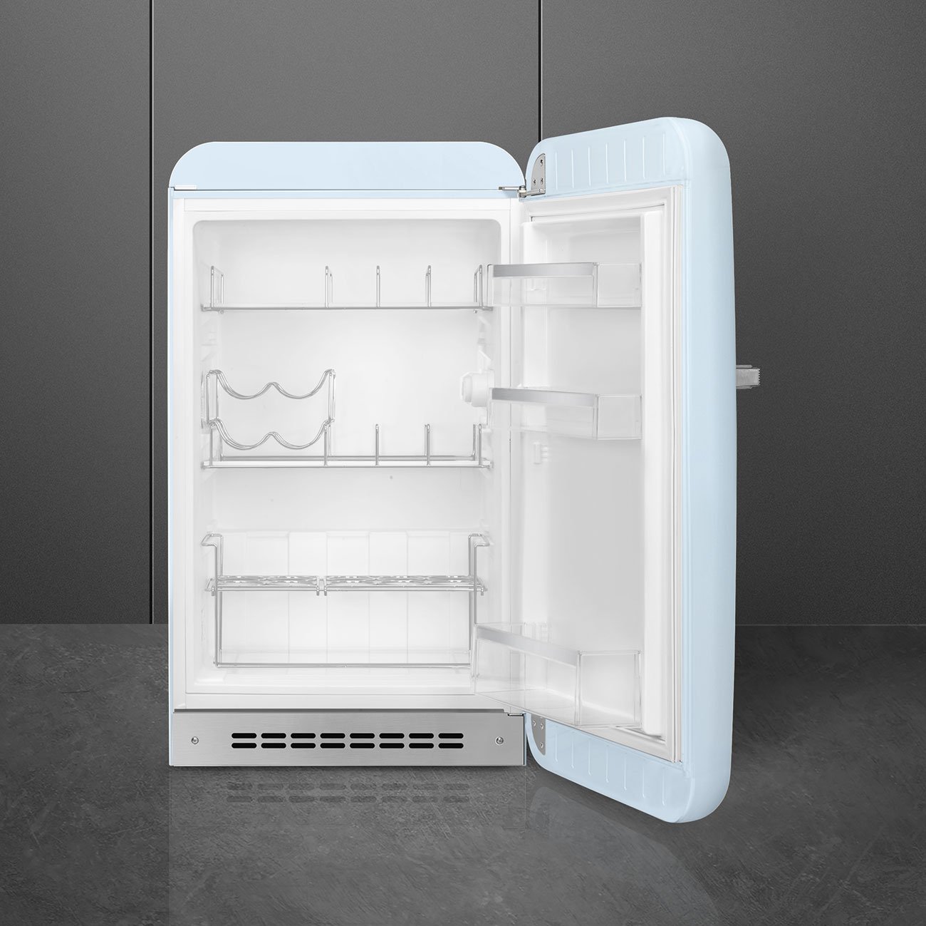 Smeg FAB10HRPB5 Pastel blue Minibar Refrigerator, view 2