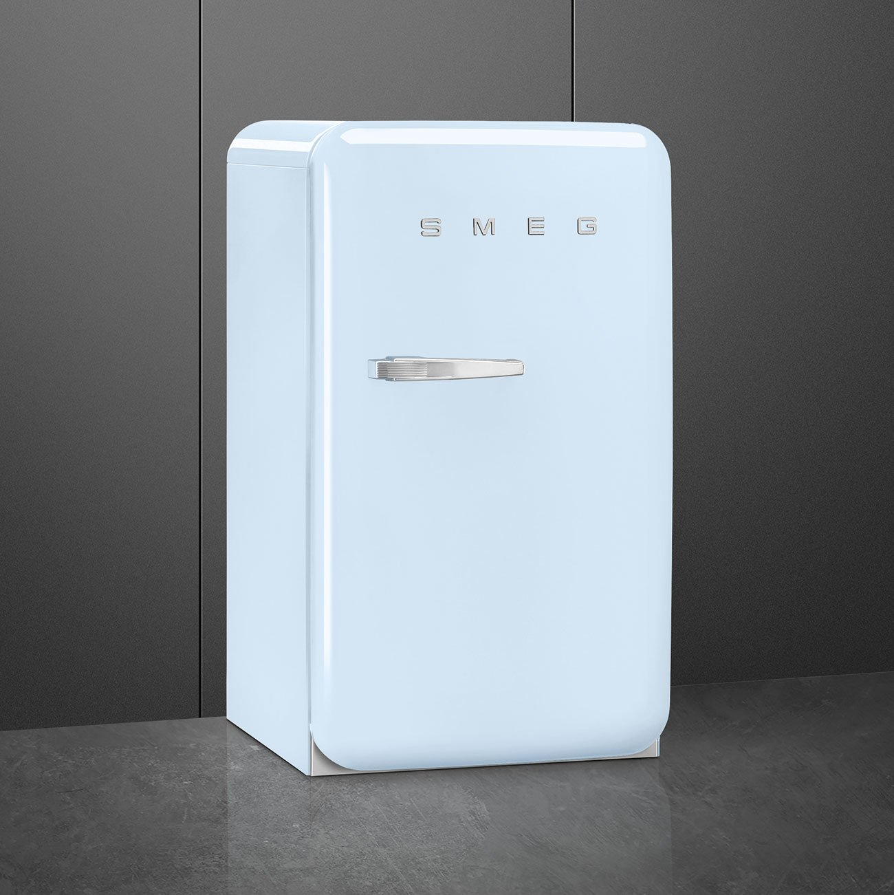 Smeg FAB10HRPB5 Pastel blue Minibar Refrigerator, view 3