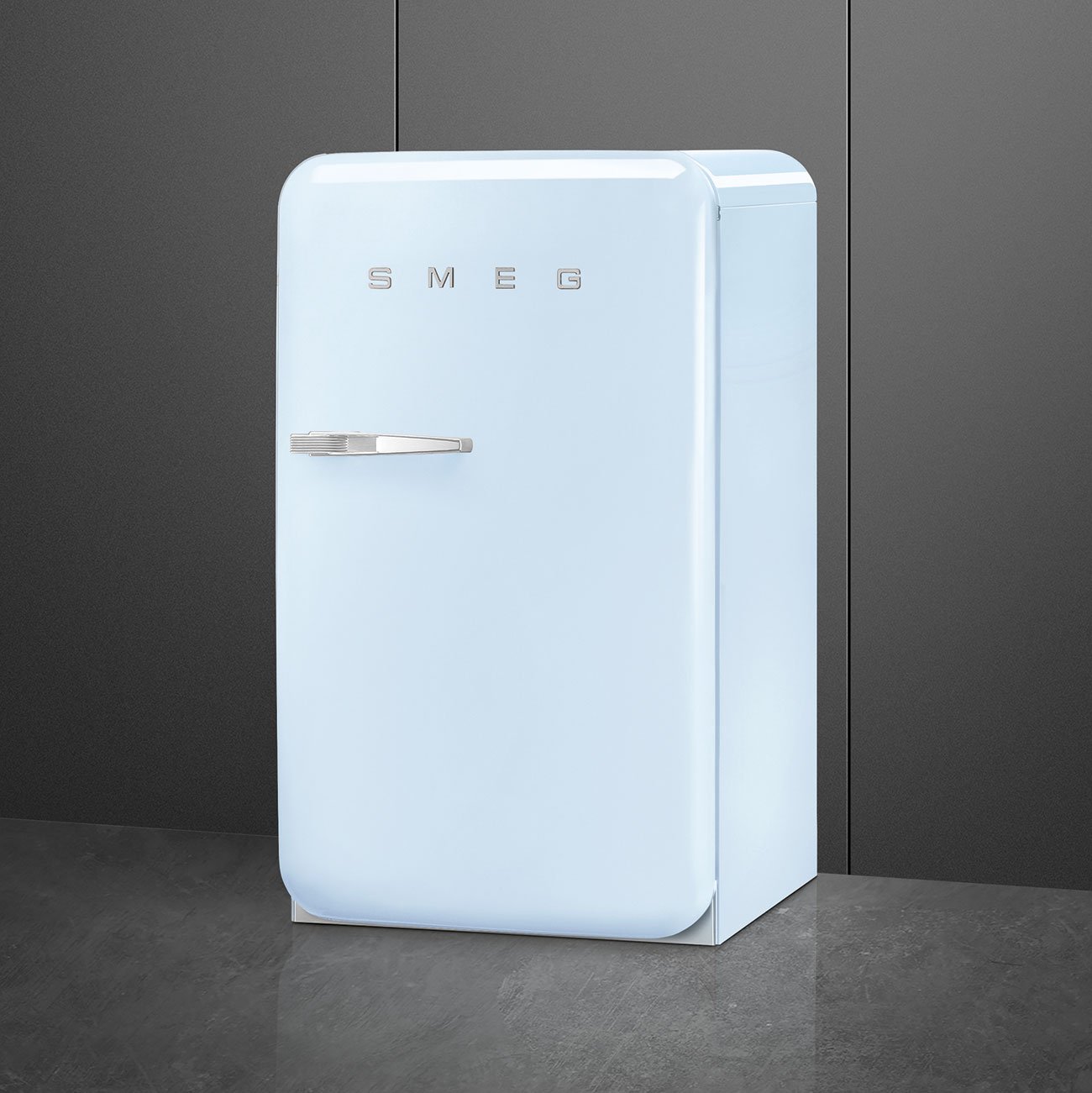 Smeg FAB10HRPB5 Pastel blue Minibar Refrigerator, view 4