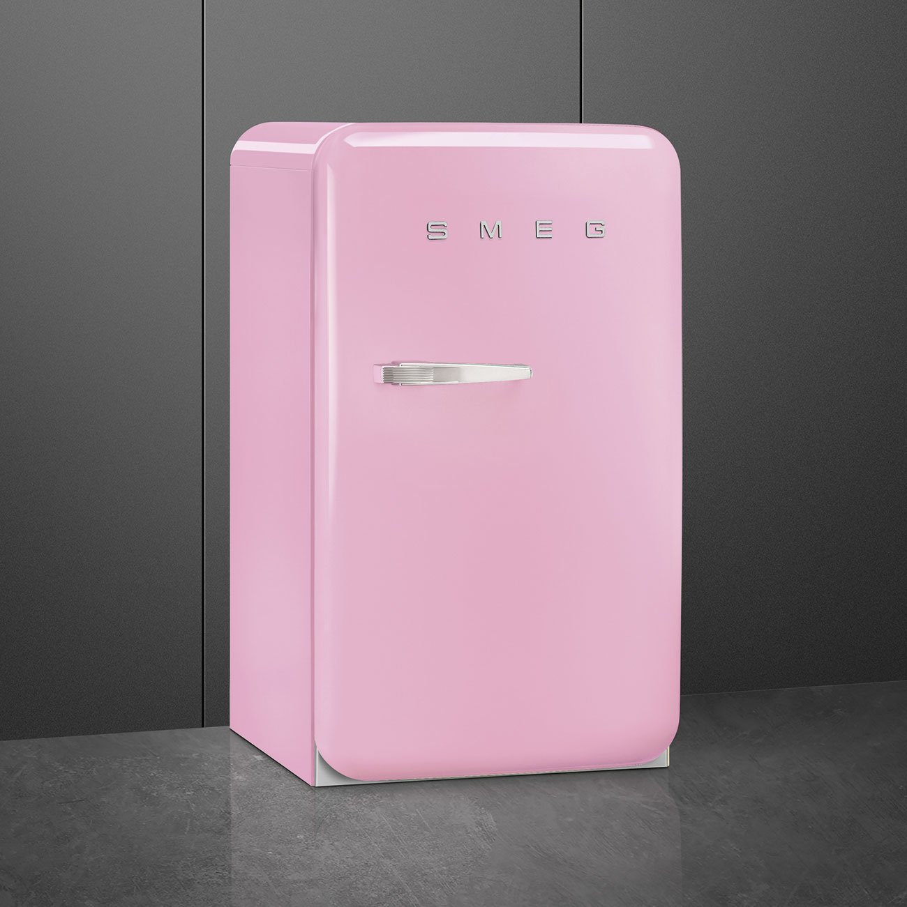 Smeg FAB10HRPK5 Pink Minibar Refrigerator, view 3