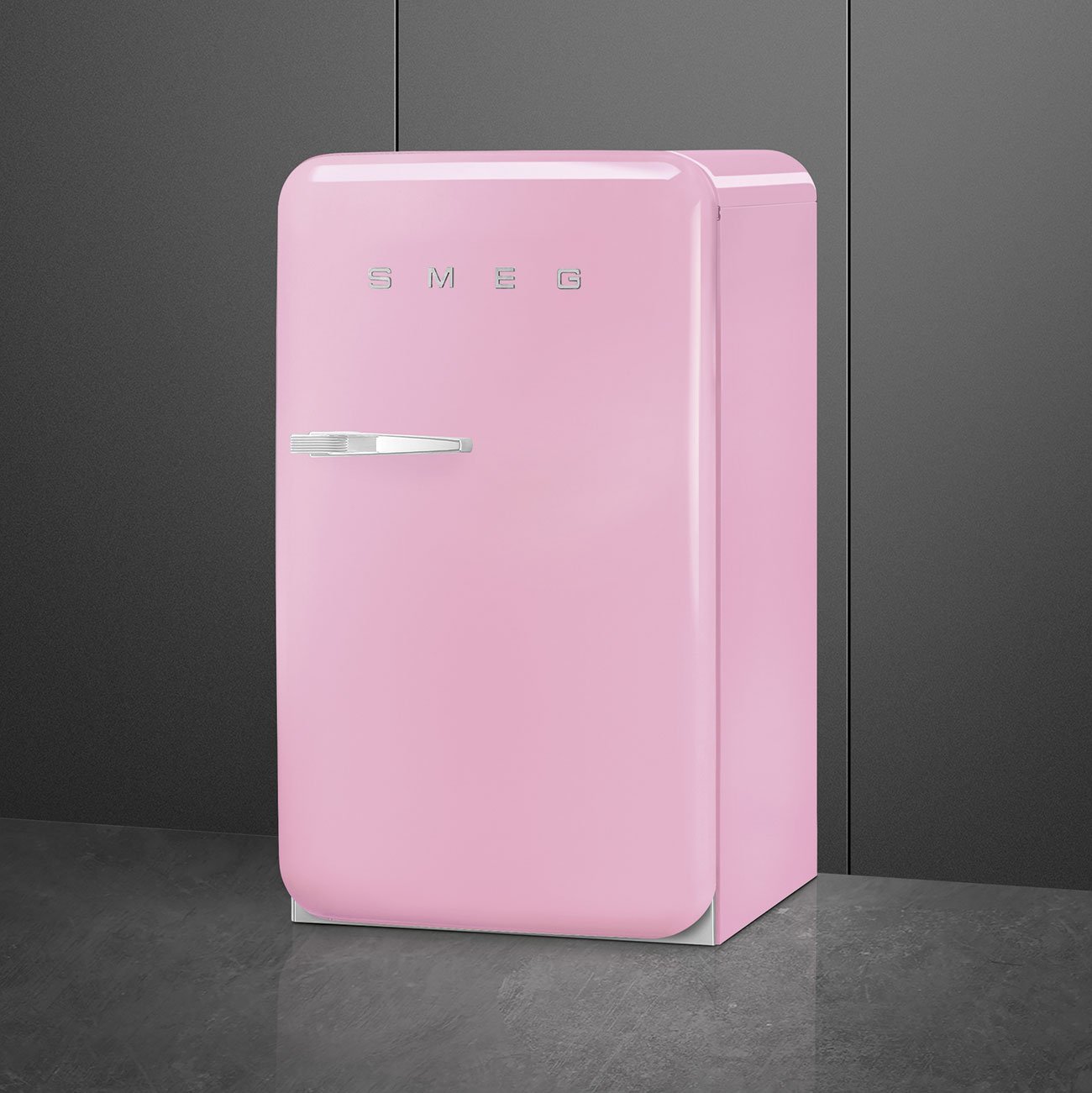 Smeg FAB10HRPK5 Pink Minibar Refrigerator, view 4