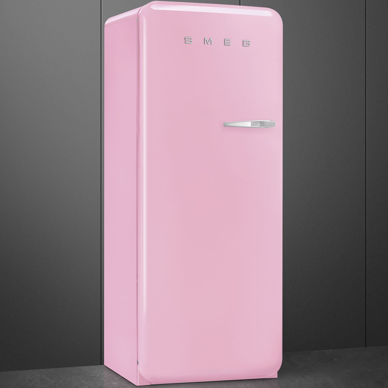 Smeg FAB28LPK6 Pink Free standing refrigerator, view 4