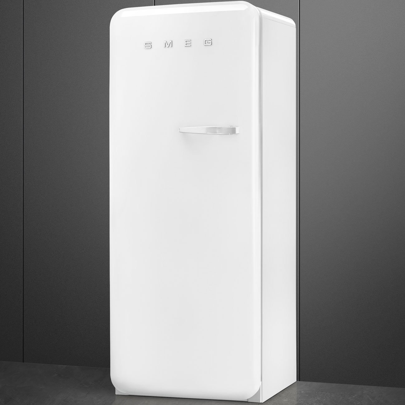 Smeg FAB28LWH6 White Free standing refrigerator, view 2
