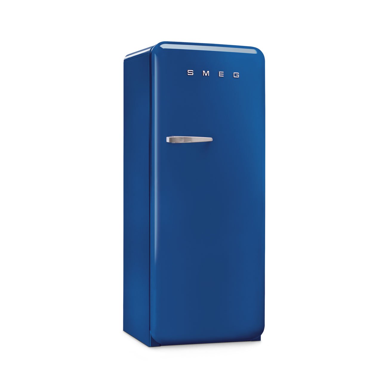 Smeg FAB28RBE6 Blue Free standing refrigerator, view 3