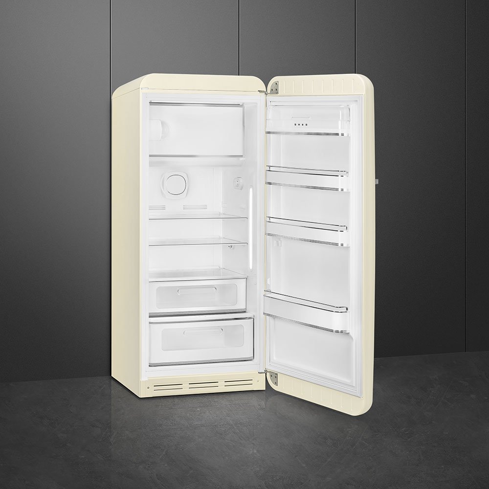 Smeg FAB28RCR6 Cream Free standing refrigerator, view 2