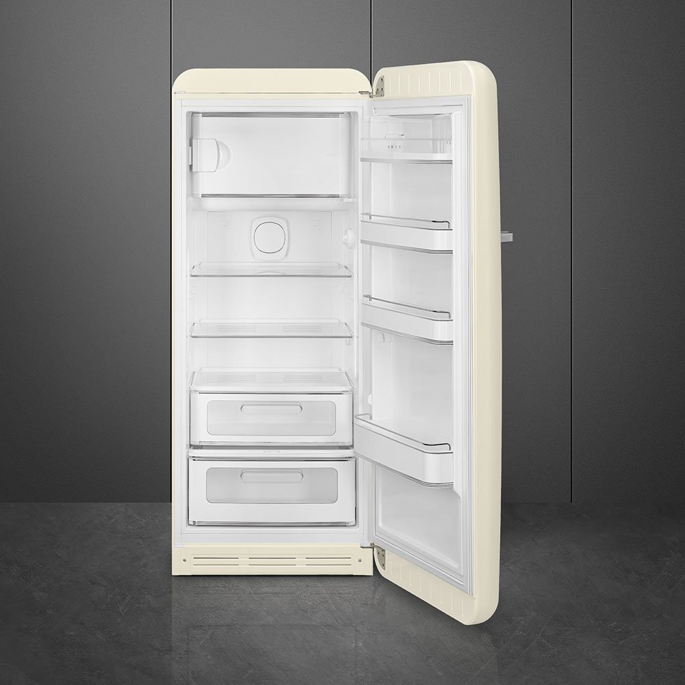 Smeg FAB28RCR6 Cream Free standing refrigerator, view 4