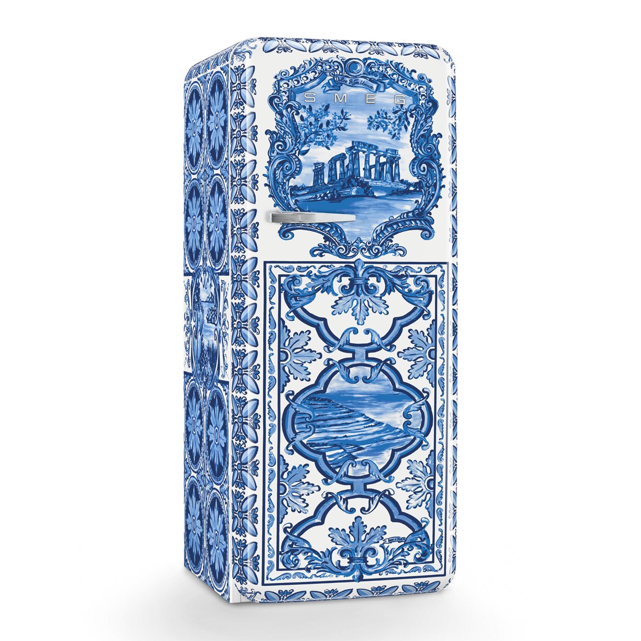 Smeg FAB28RDGME5 Blu Mediterraneo, view 2