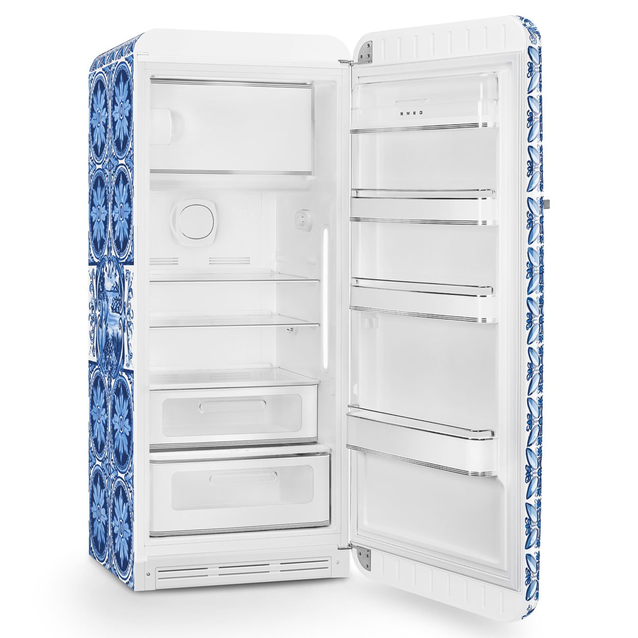 Smeg FAB28RDGME5 Blu Mediterraneo, view 3