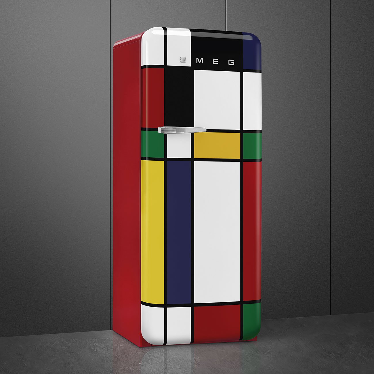 Smeg FAB28RDMC6 Decorated / Special Free standing refrigerator, view 2
