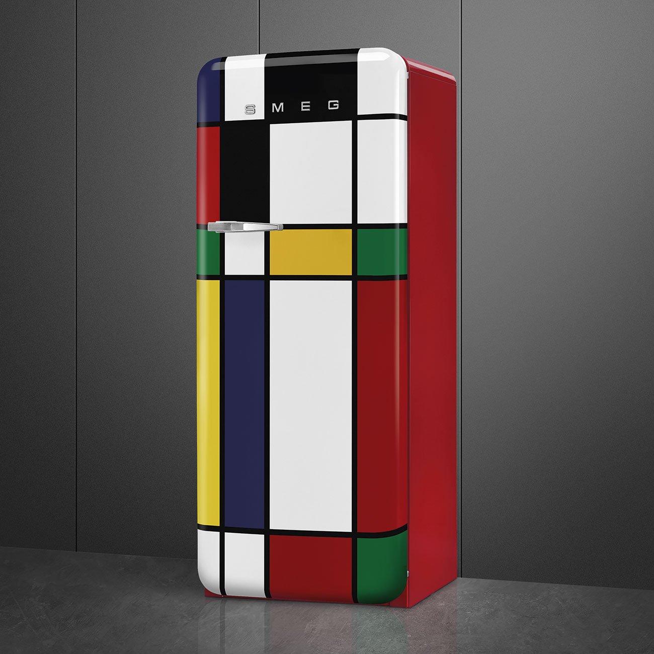 Smeg FAB28RDMC6 Decorated / Special Free standing refrigerator, view 3