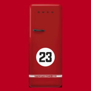 SMEG FAB28 917 Salzburg Porsche Retro Fridge Right Hinge