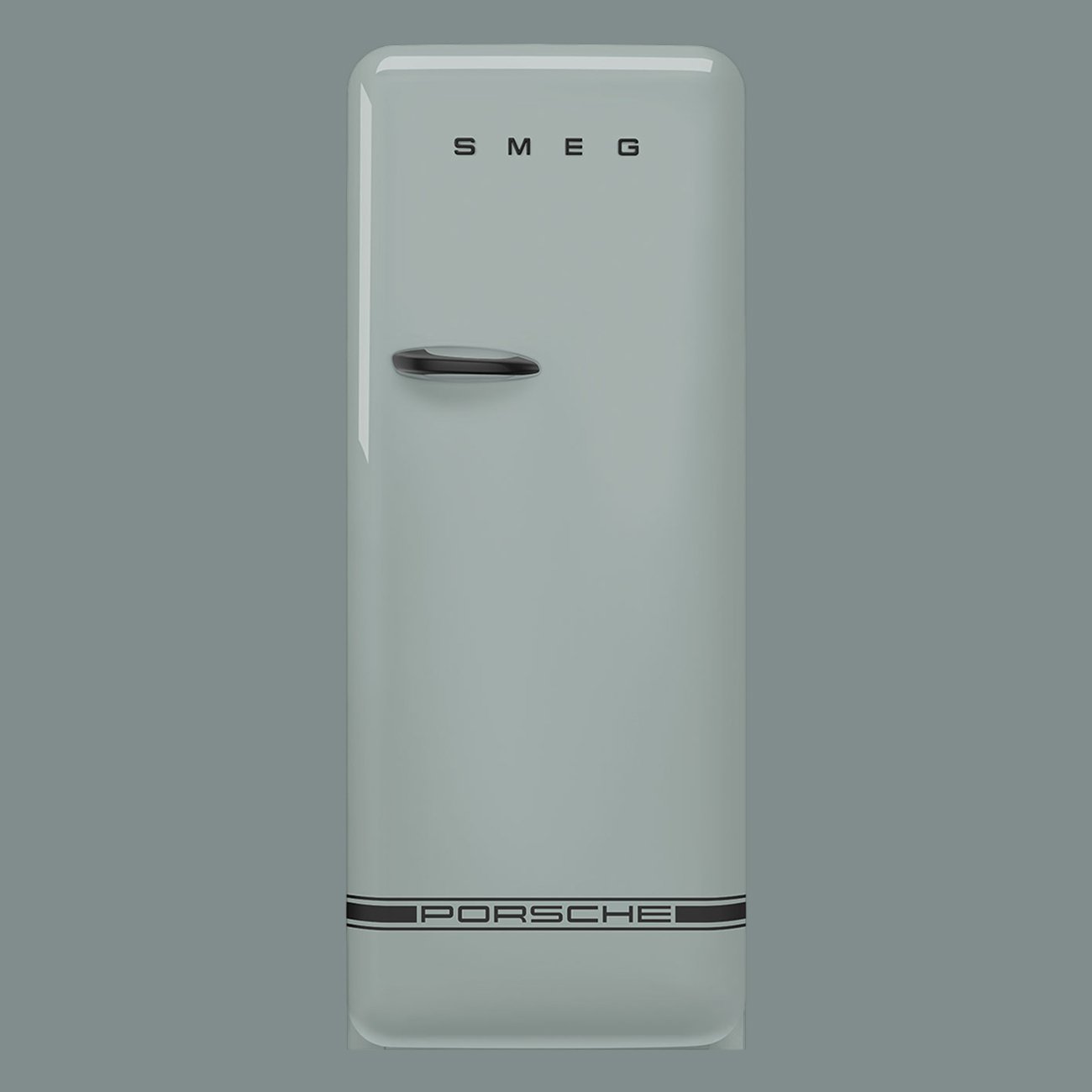 Smeg FAB28RDPSG6 Porsche x fridge Shade Green