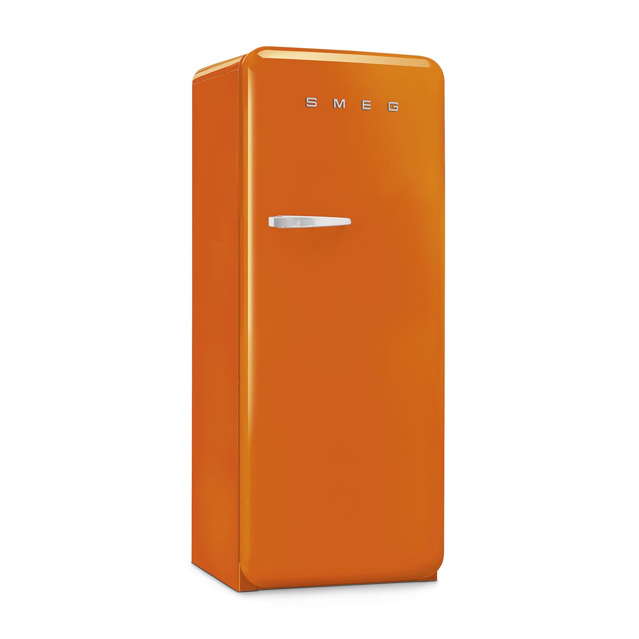 Smeg FAB28ROR6 Orange Free standing refrigerator, view 2