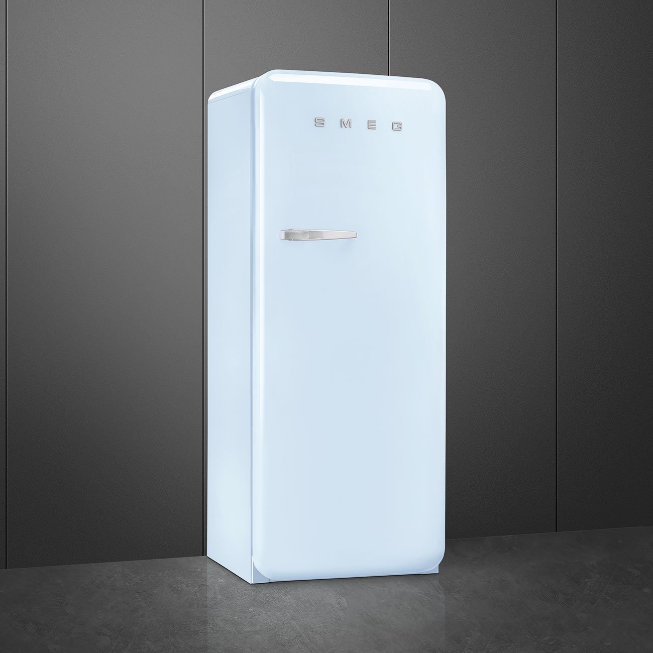 Smeg FAB28RPB6 Pastel blue Free standing refrigerator, view 3