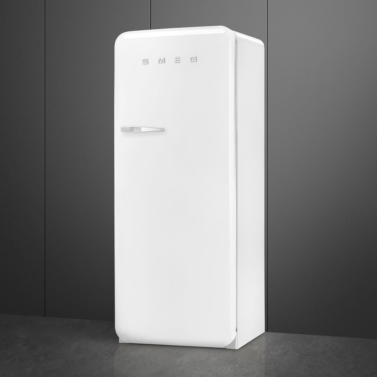 Smeg FAB28RWH6 White Free standing refrigerator, view 2