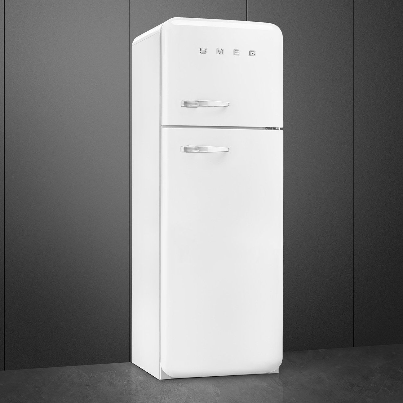 Smeg FAB30RWH5 White Free standing refrigerator, view 3
