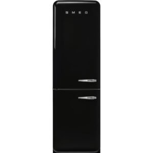 SMEG FAB32 Black Retro Fridge Freezer Left Hinge